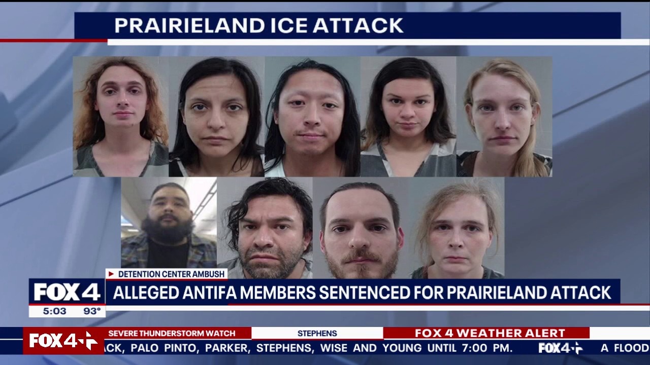 Sentences handed out for Prairieland ICE facility attackers