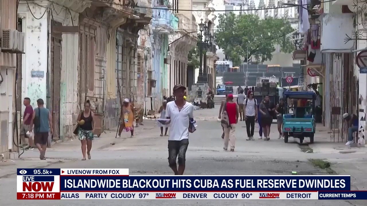 Cuba blackout: 10 million people left in the dark