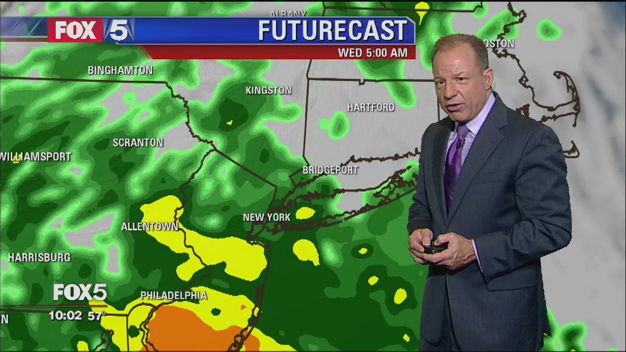 Forecast: Rainy Morning Commute