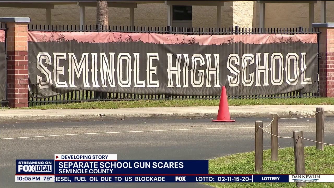 2 Seminole County students arrested after guns found at schools
