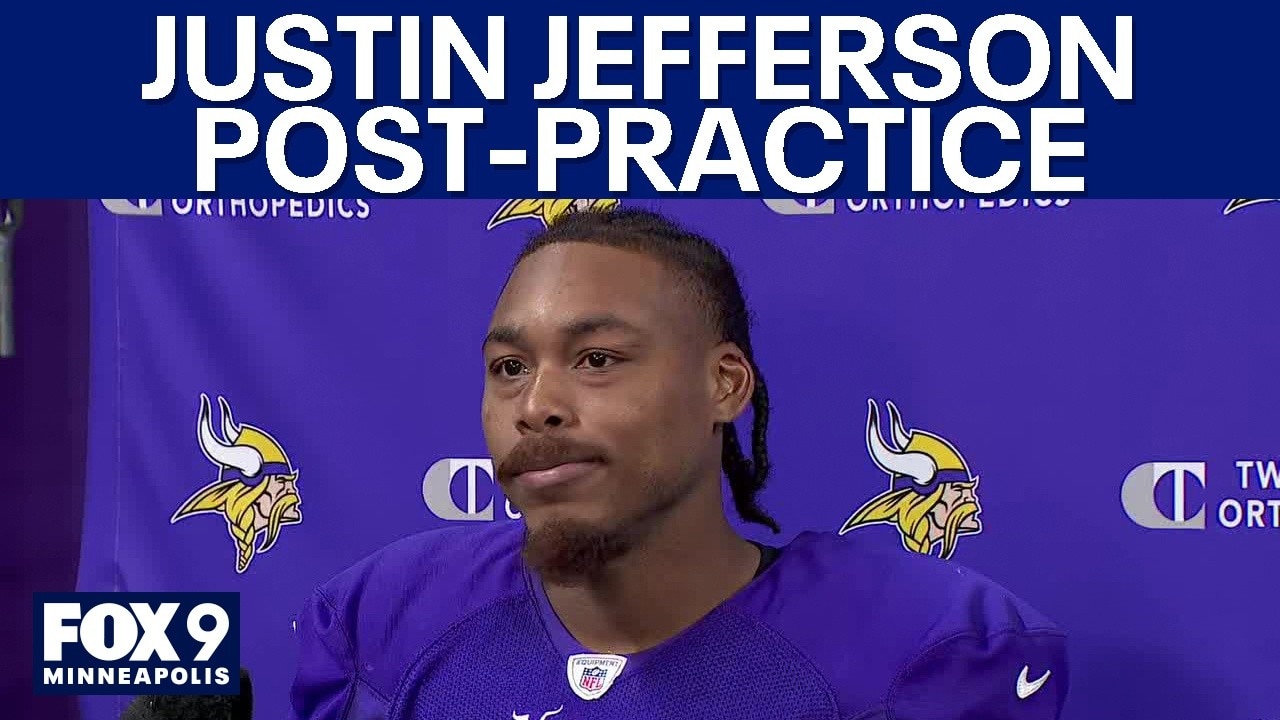Justin Jefferson on upcoming Vikings-Packers border battle