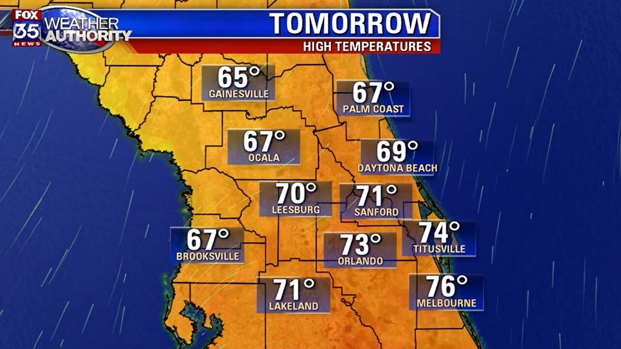 Weather forecast: November 23