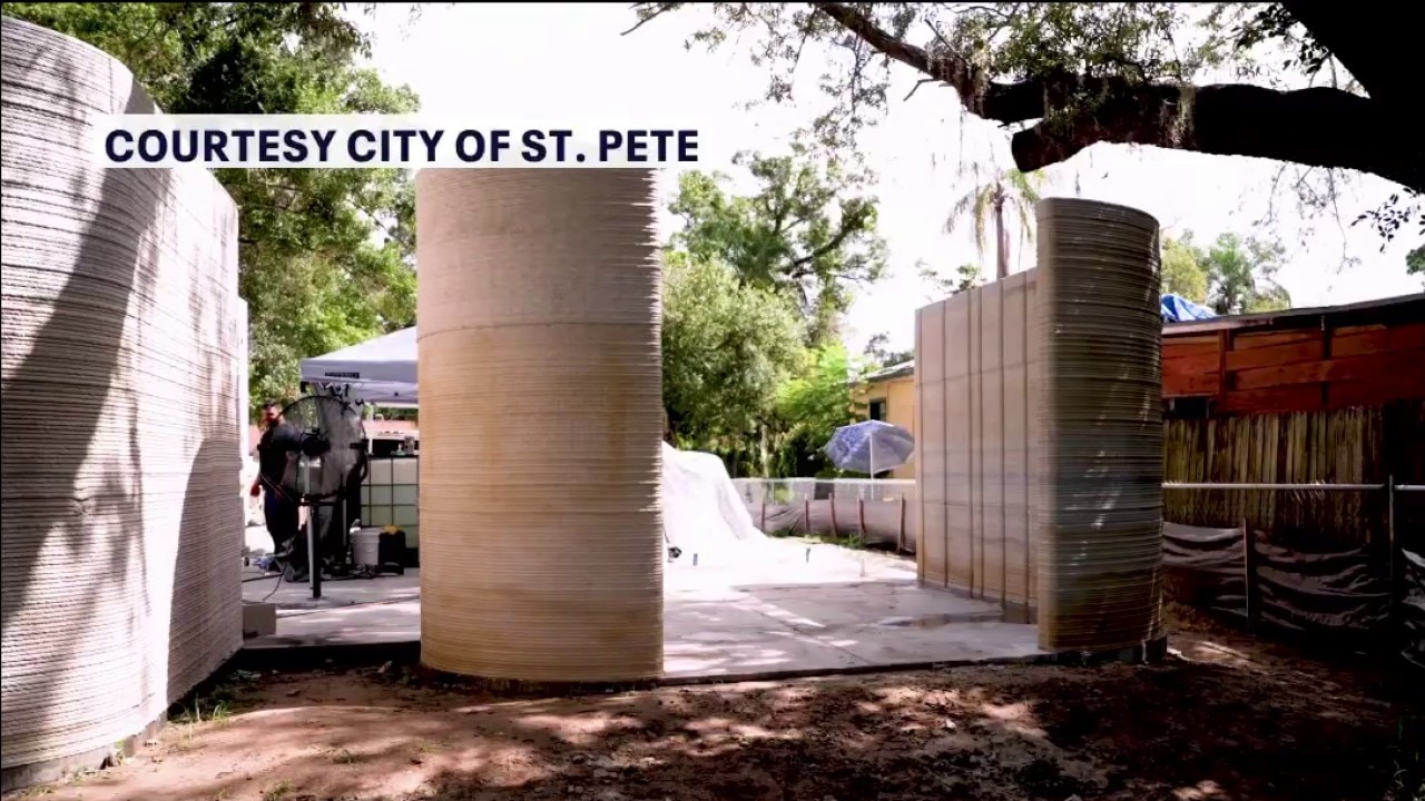 First 3D-printed home under construction in St. Pete