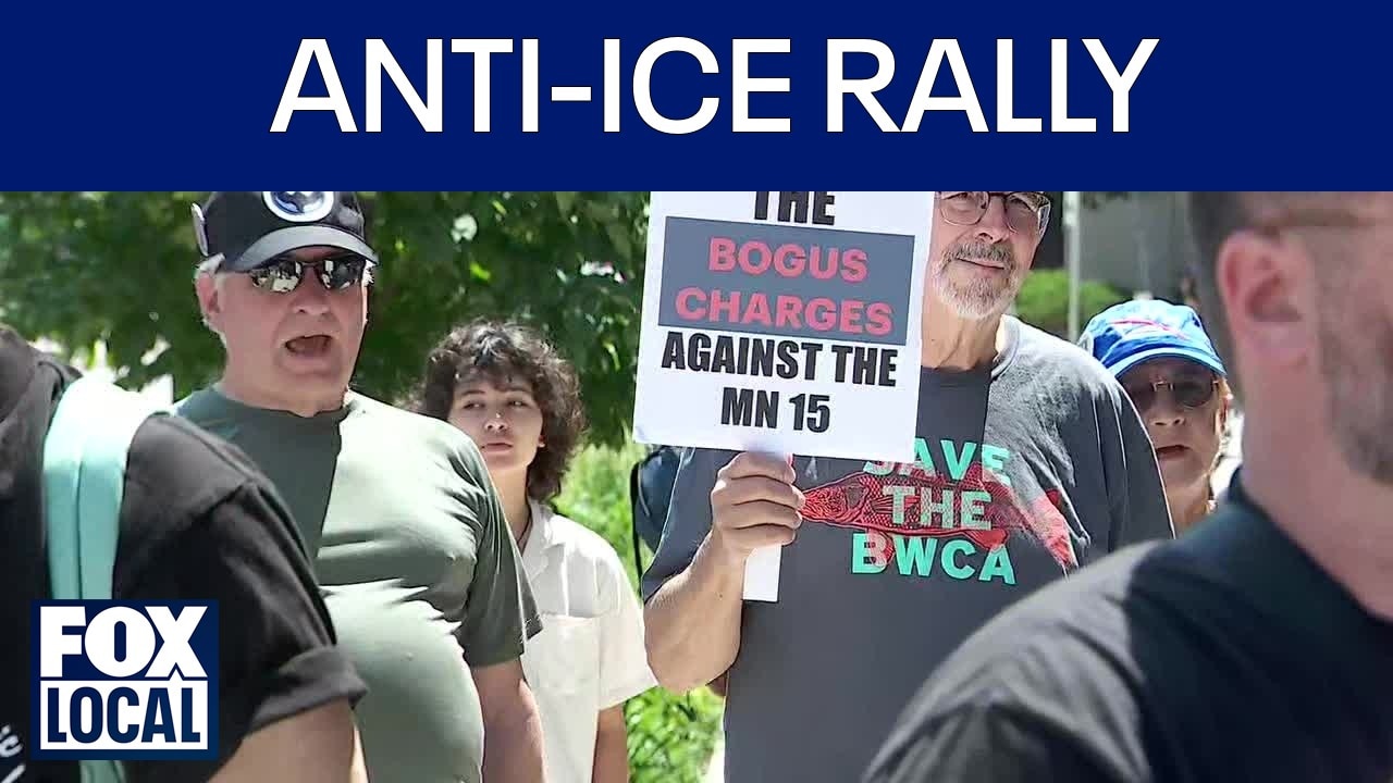 Anti-ICE protesters demand charges against 15 get dropped