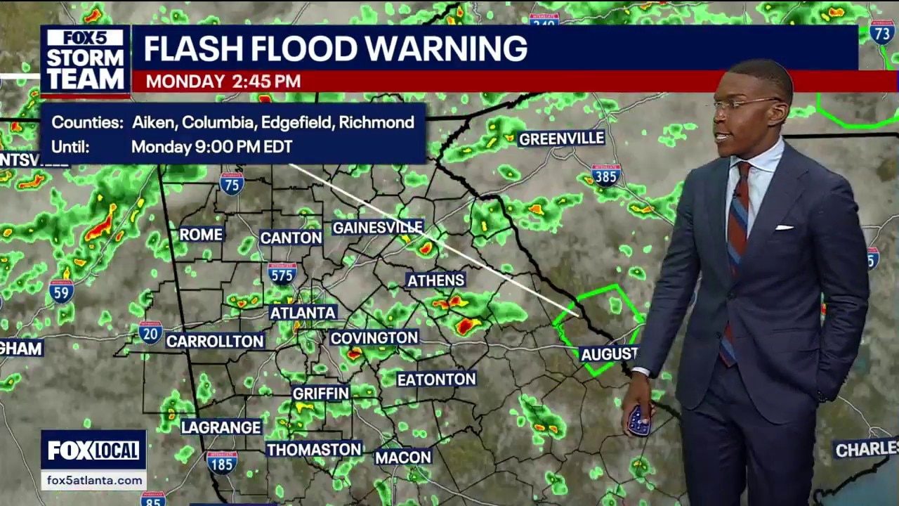 Monday evening weather forecast