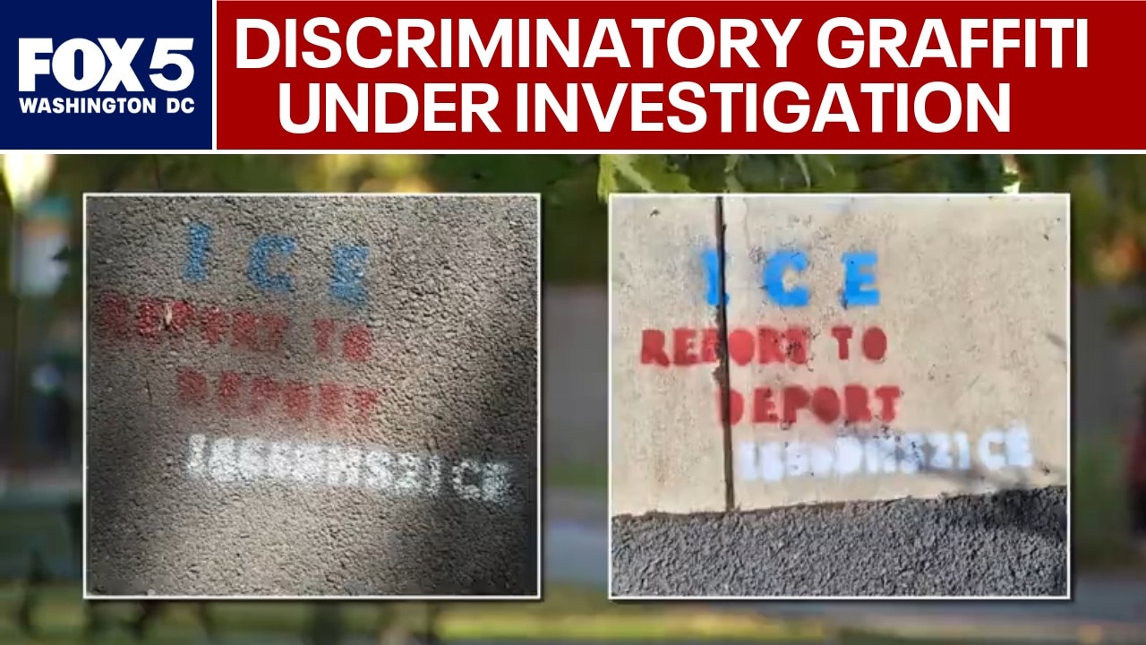 Alexandria police investigate discriminatory graffiti 