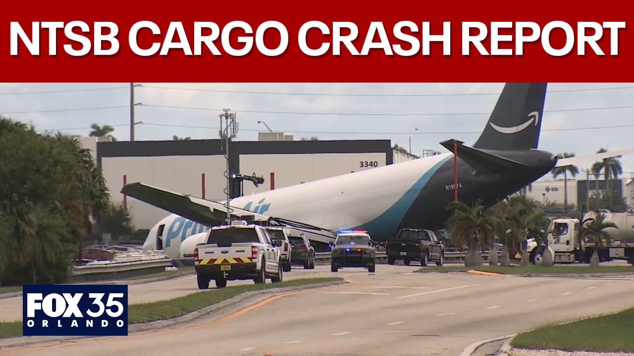 NTSB releases new report in Miami cargo plane crash