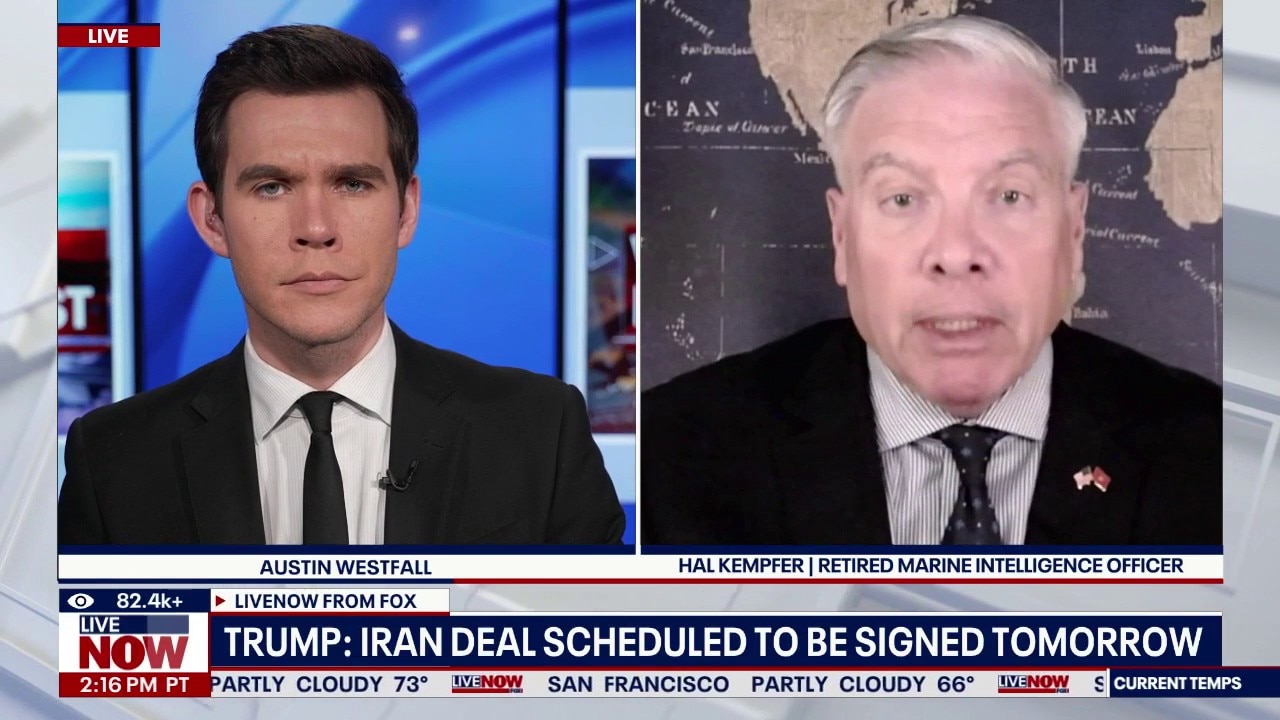 Trump says Iran deal will be signed on Sunday