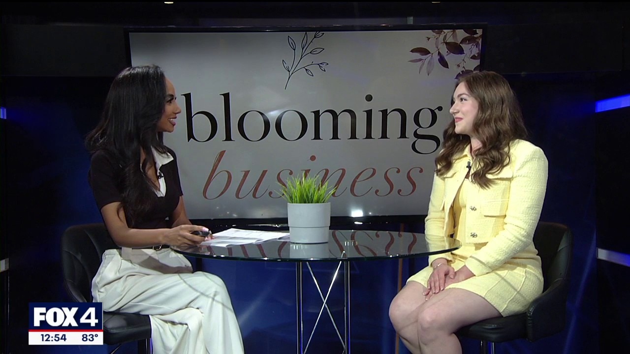 Young North Texan takes her business blooms