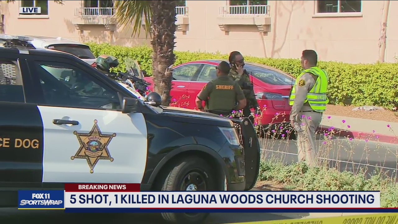 1 dead, 5 injured in shooting at Orange County church