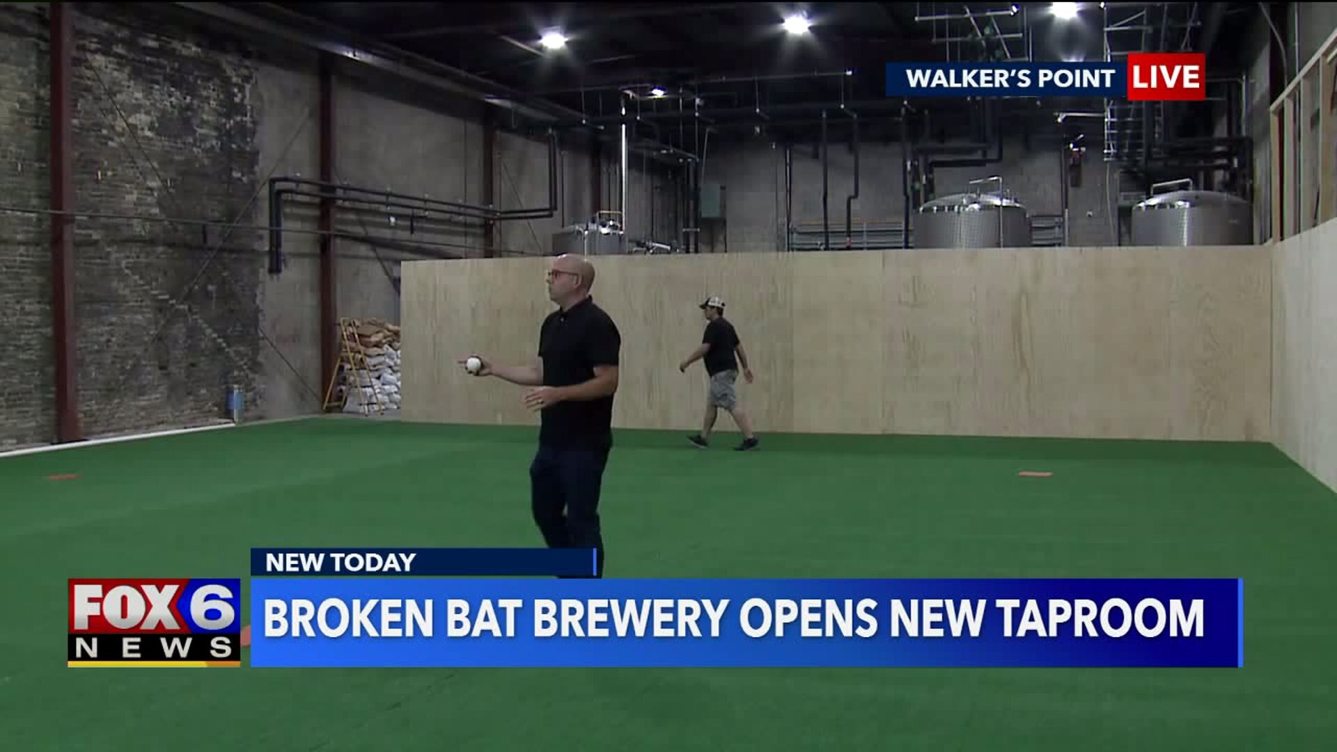 Playing wiffleball