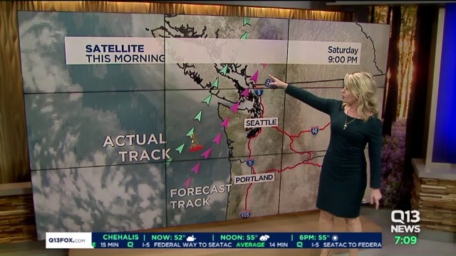 Why wasn`t Saturday`s storm as strong as initially thought?