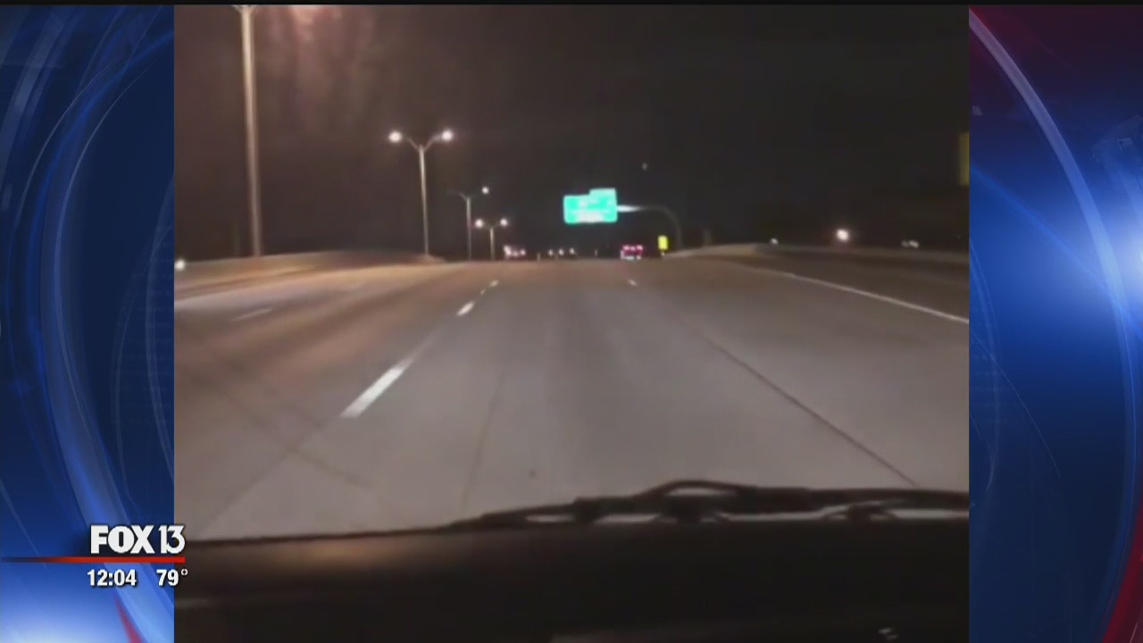 Video shows suspected DUI crash