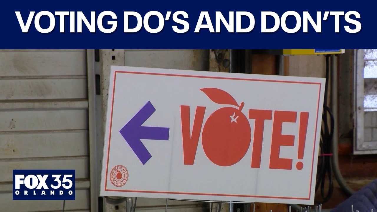 Voter's guide: do's and don'ts at the polls