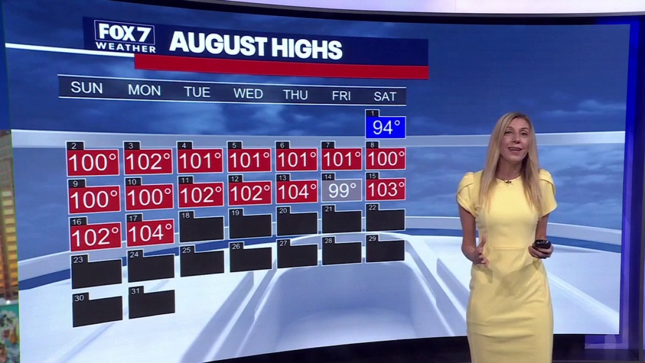 Austin weather: More triple digit heat