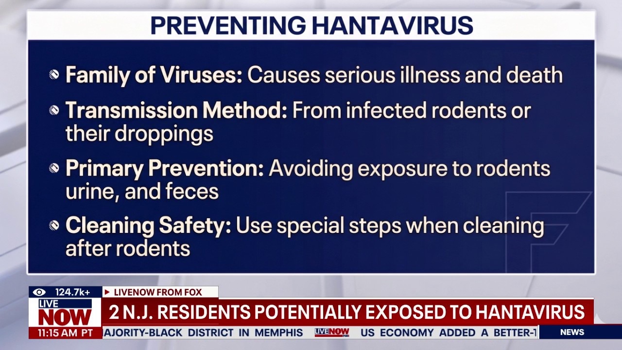Doctor weighs in after NJ residents' possible hantavirus exposure