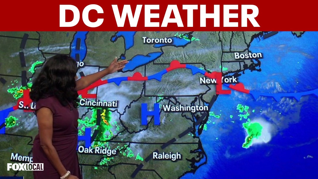 DC Weather Authority: Humid DC weather brings chance for severe storms Saturday evening