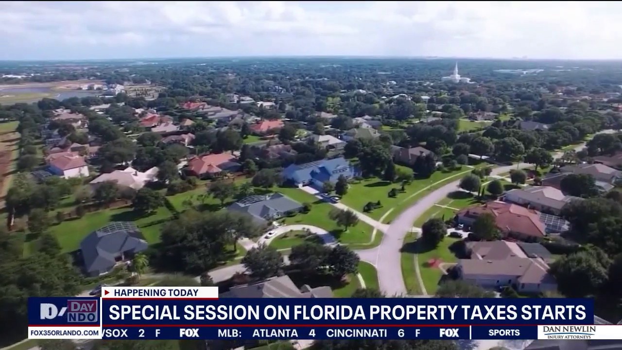 Florida lawmakers to consider property tax proposal in special session