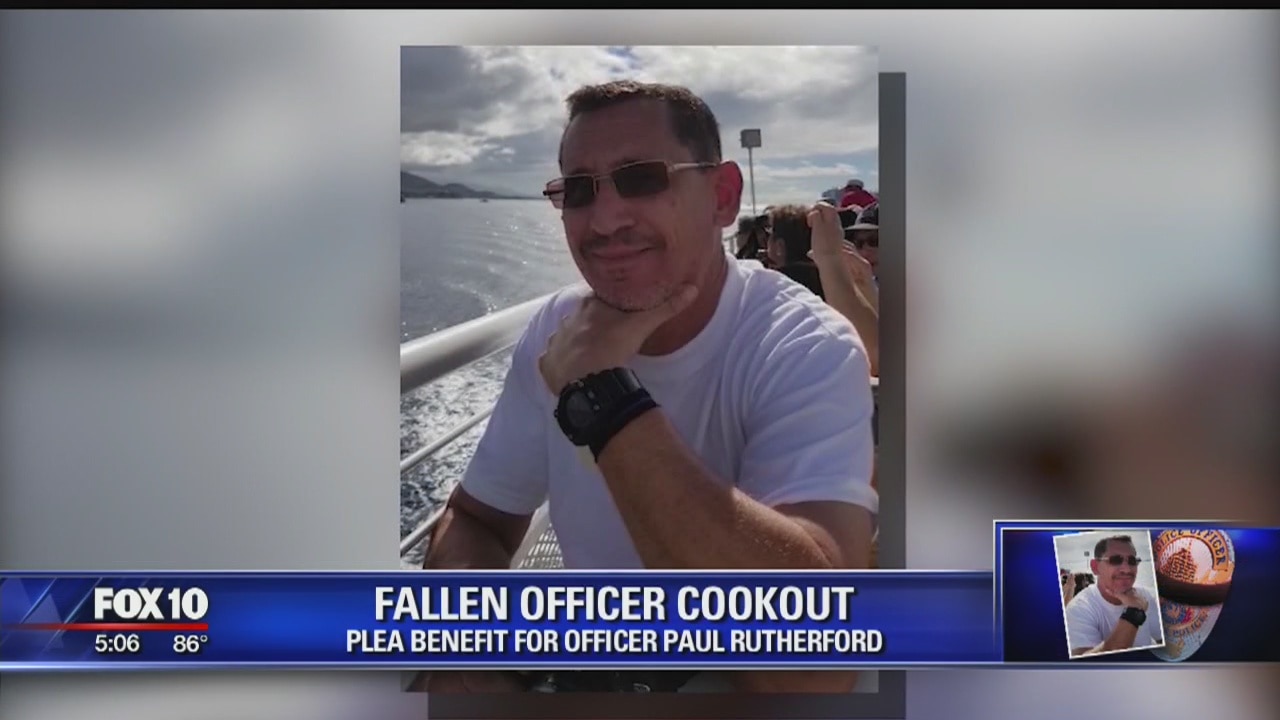 Fundraiser for fallen Phoenix Police officer Paul Rutherford