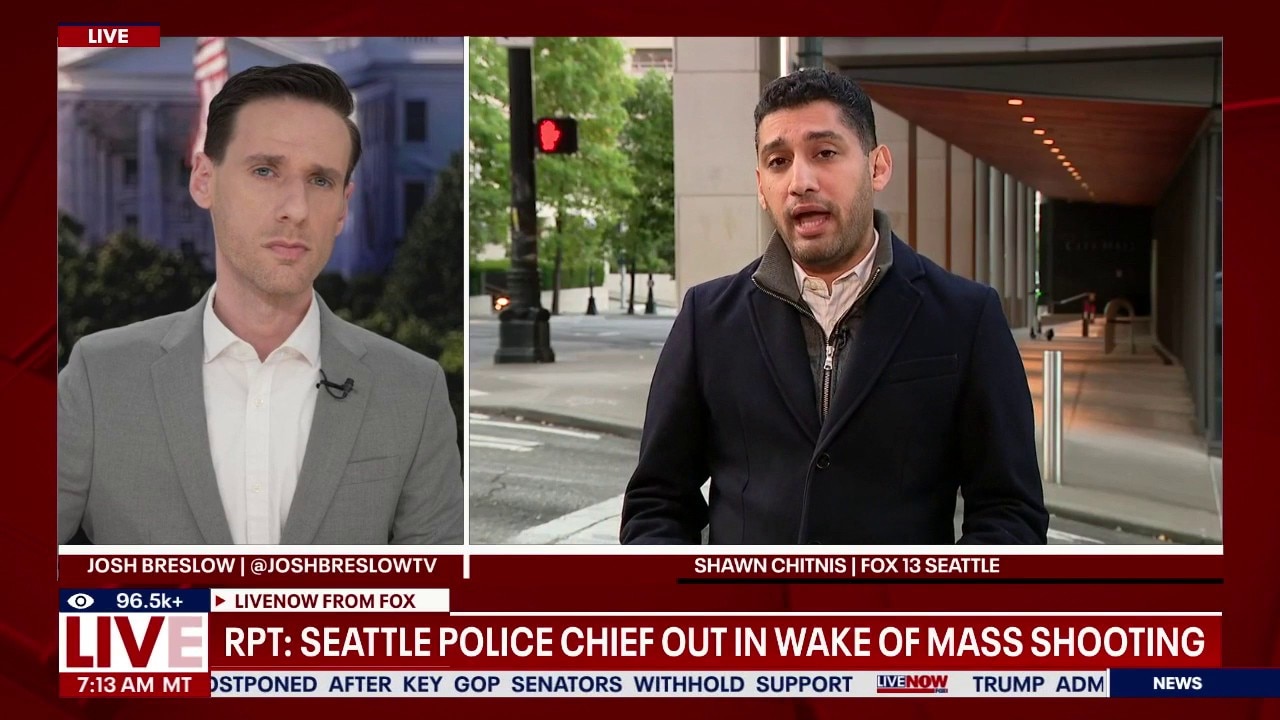 RPT: Seattle police chief out in wake of mass shooting