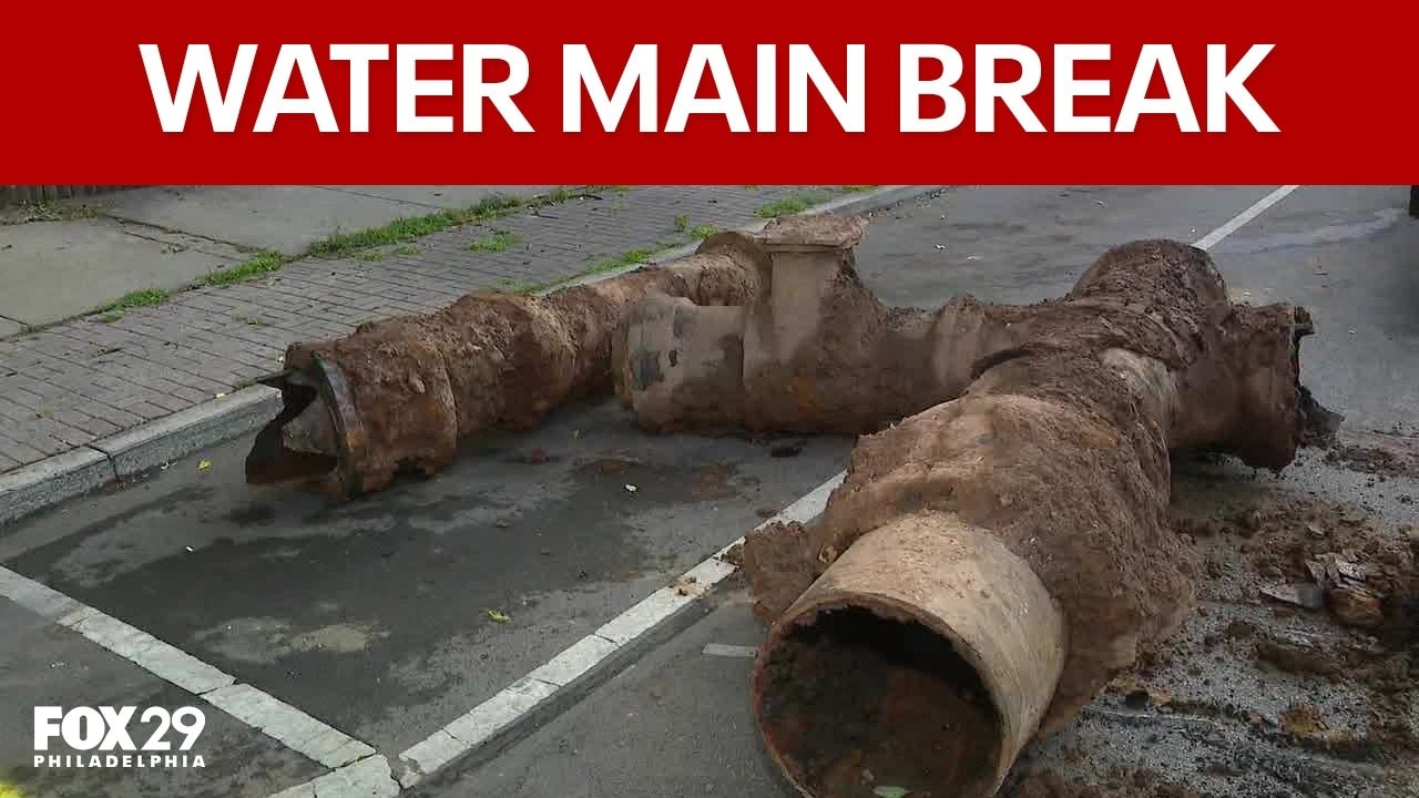 Water main break in Norristown leaves nearly 100 people without water