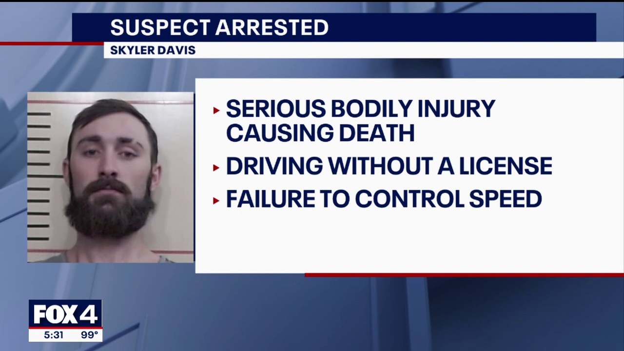 Unlicensed driver arrested after fatal multi-car crash