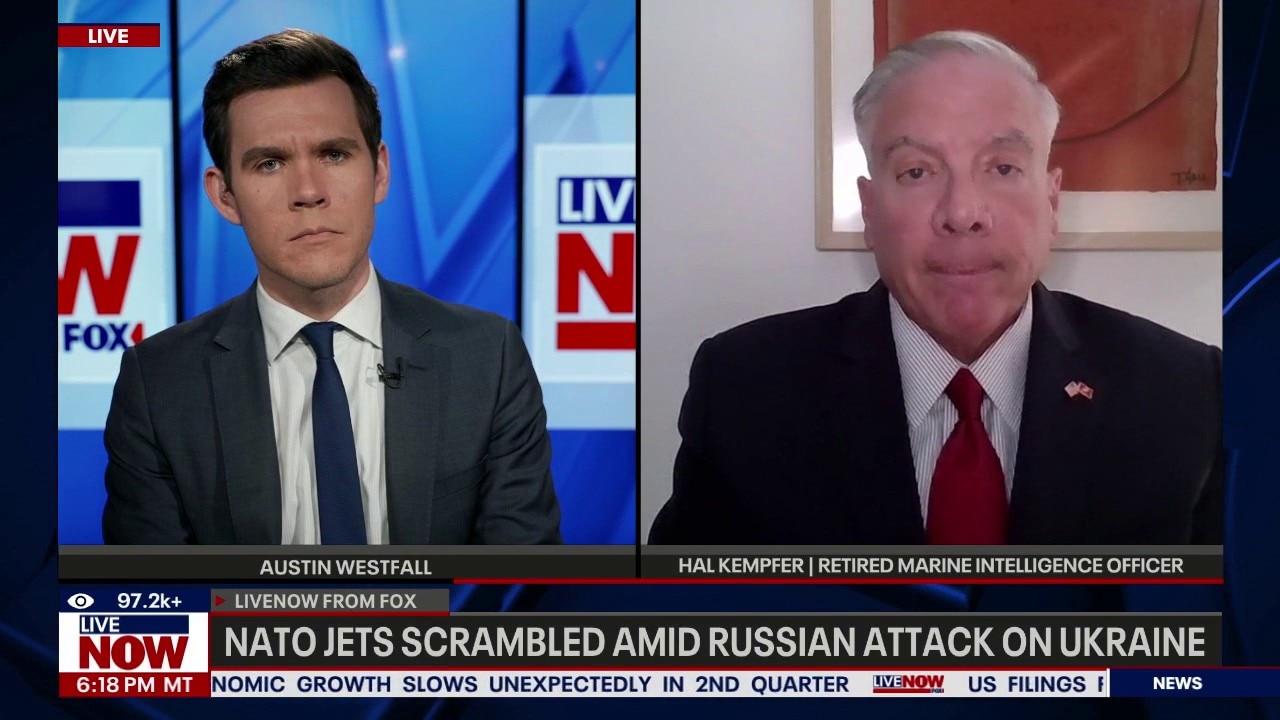 NATO jets scrambled amid Russian attack on Ukraine