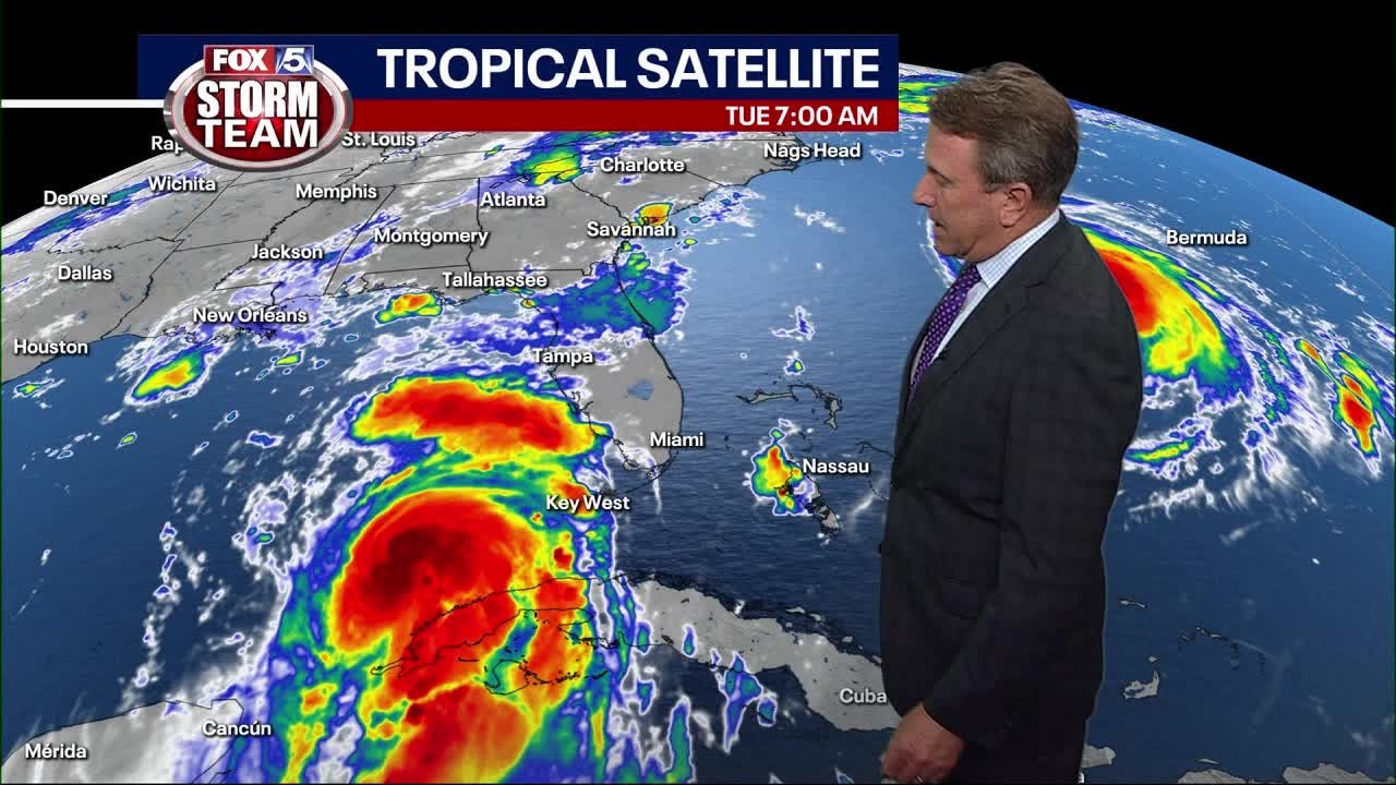 Tracking Idalia: FOX 5 Storm Team Update