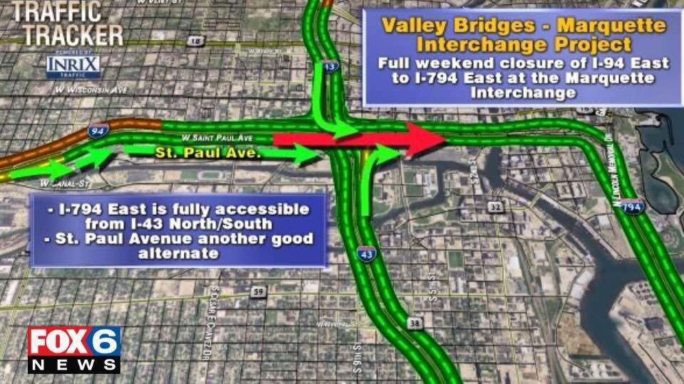 Extended Weekend Closure In Marquette Interchange