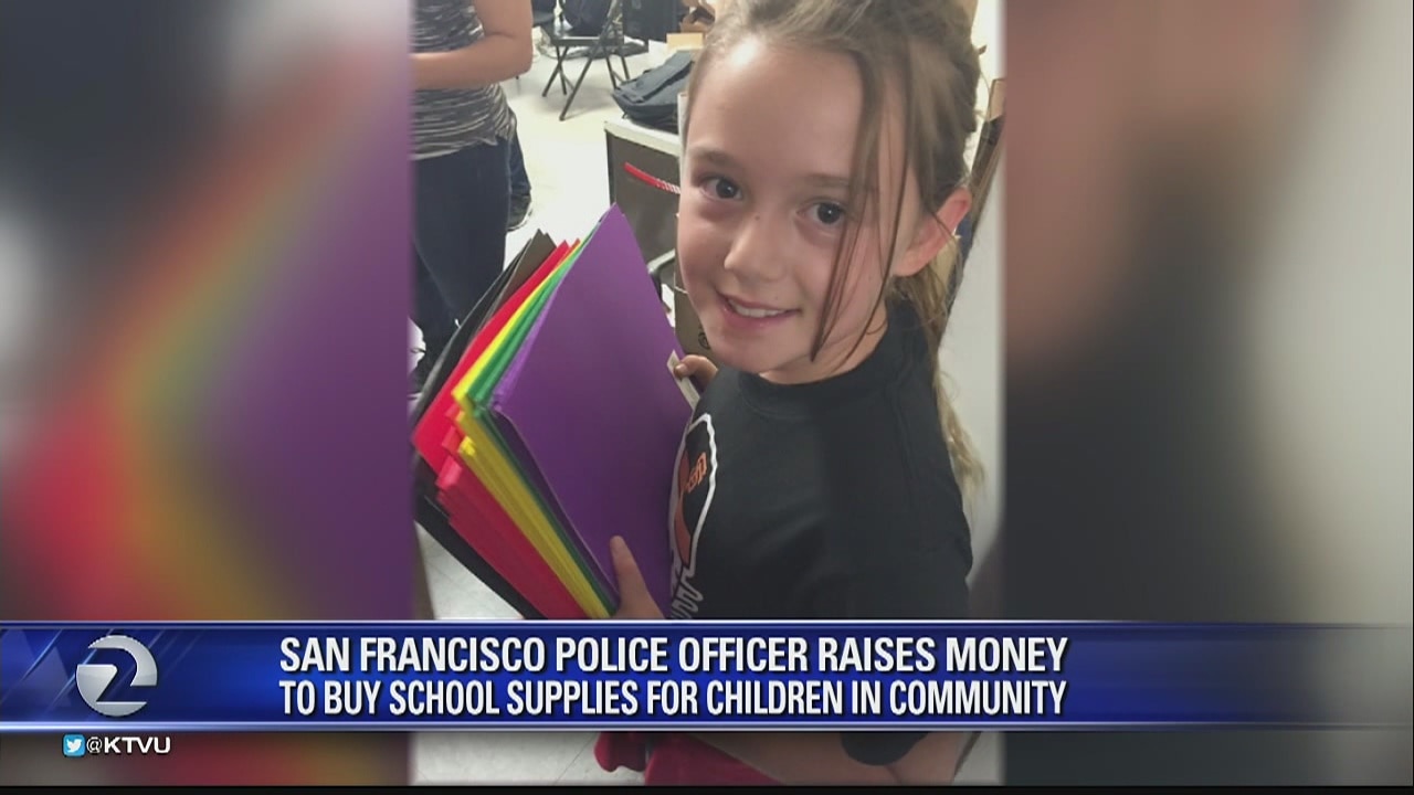 INTERVIEW: SFPD project buys school supplies for kids in need