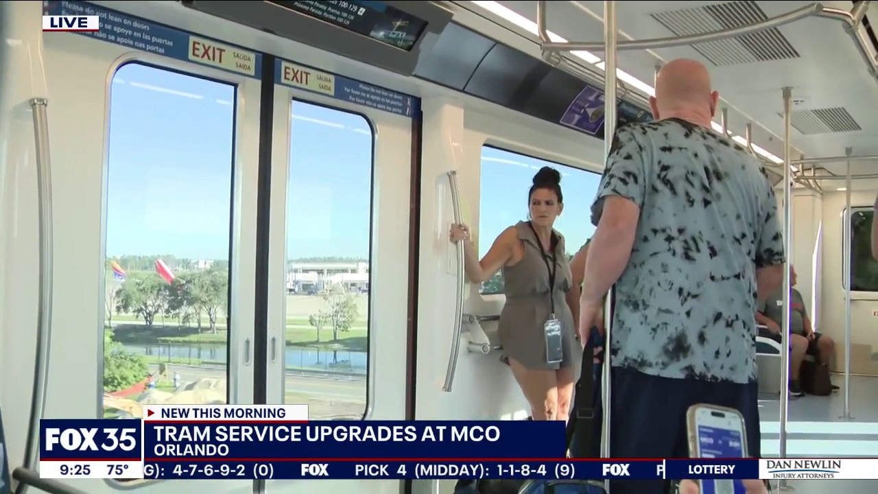 Tram service upgrades at Orlando International Airport