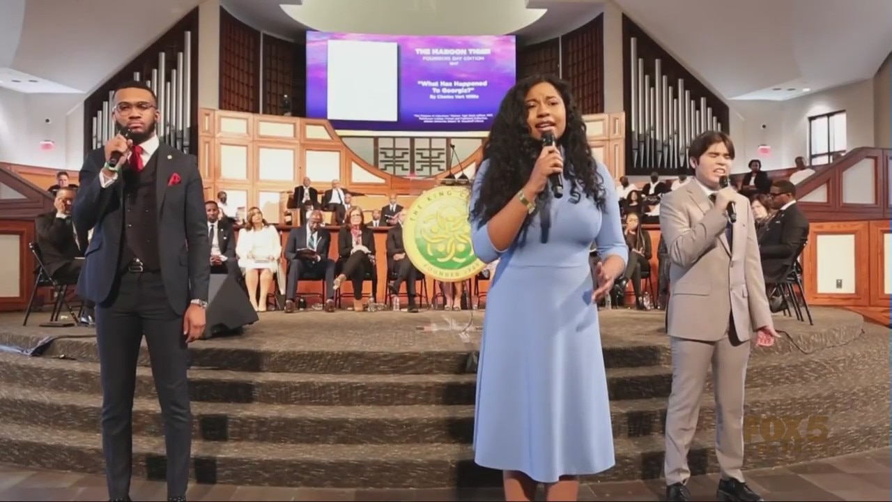 Georgia students recite Dr. King's 'Purpose of Education'