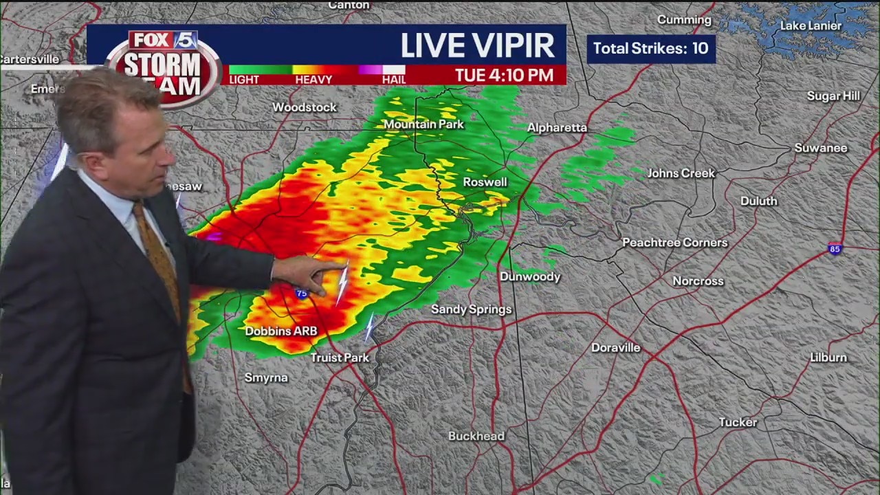 Tuesday afternoon forecast