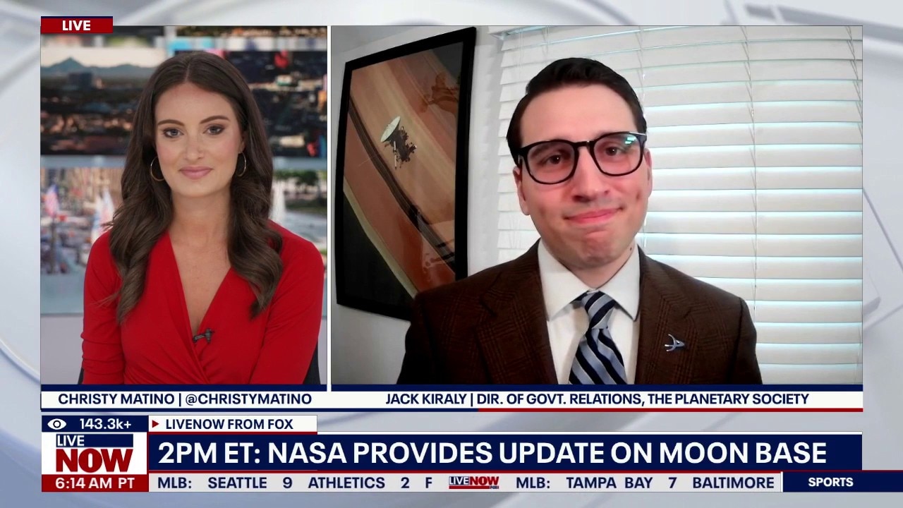 2 PM ET: NASA provides update on Moon Base