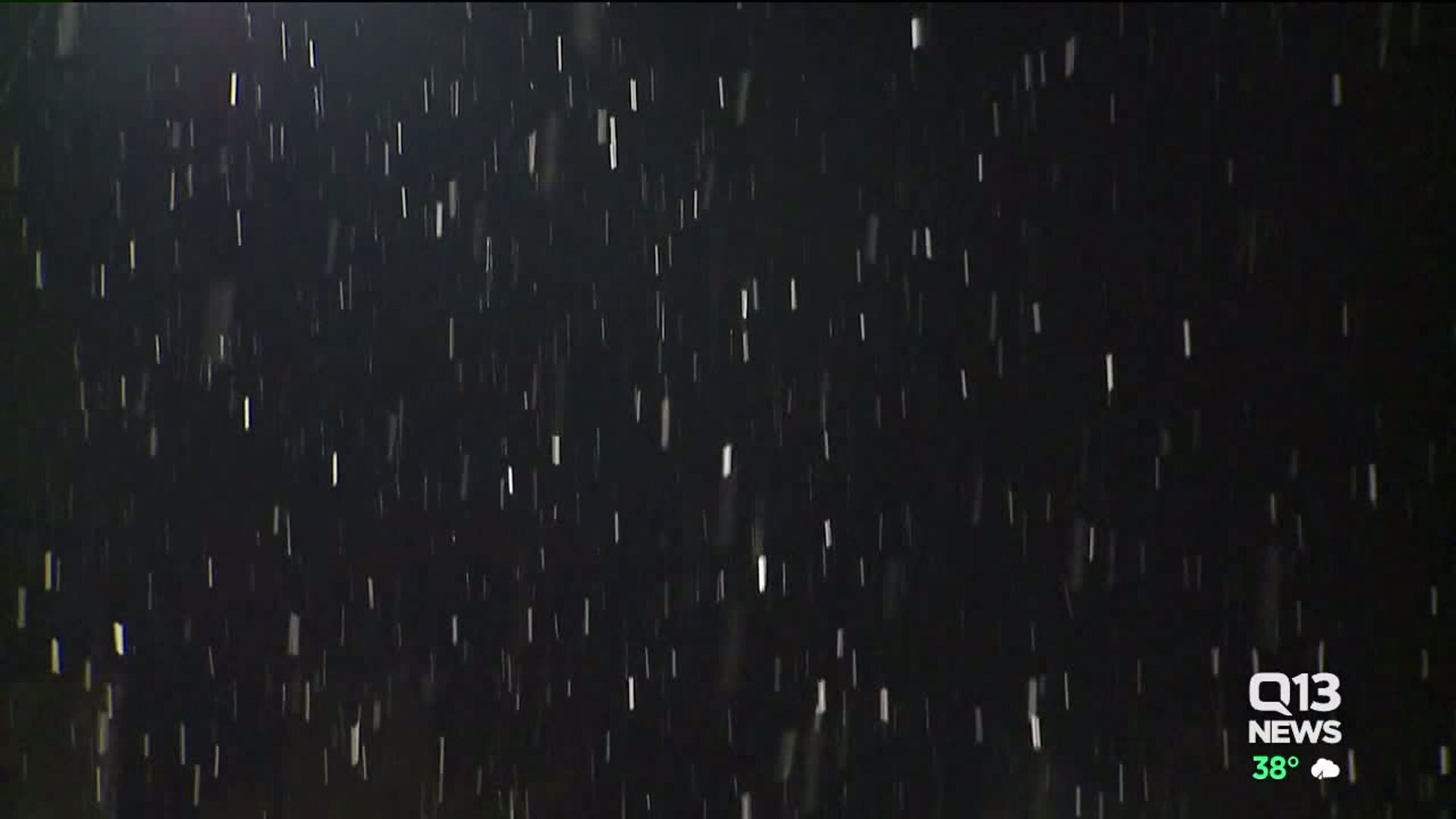 First round of lowland snow comes to Northern Washington