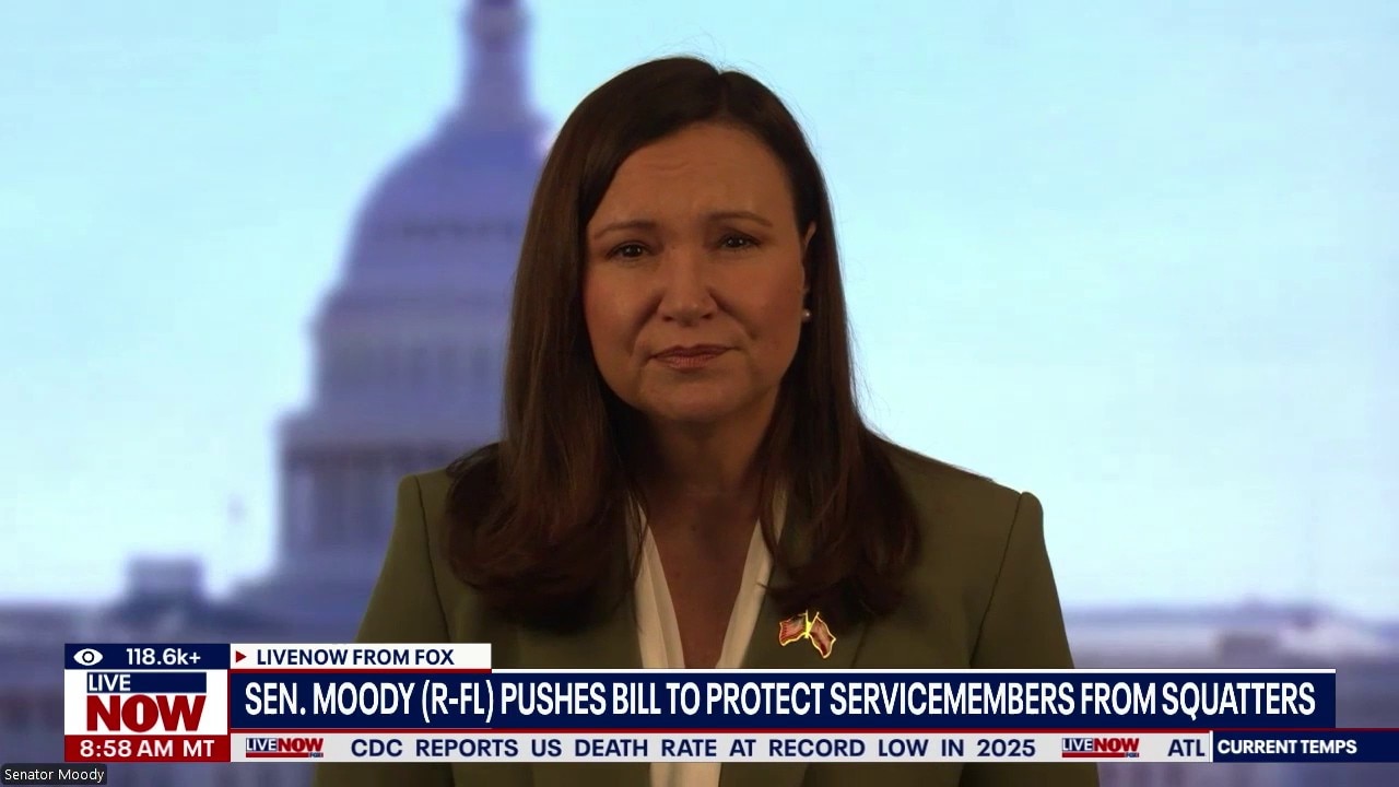 Sen. Ashley Moody Pushes Bill to Protect Servicemembers from Squatters