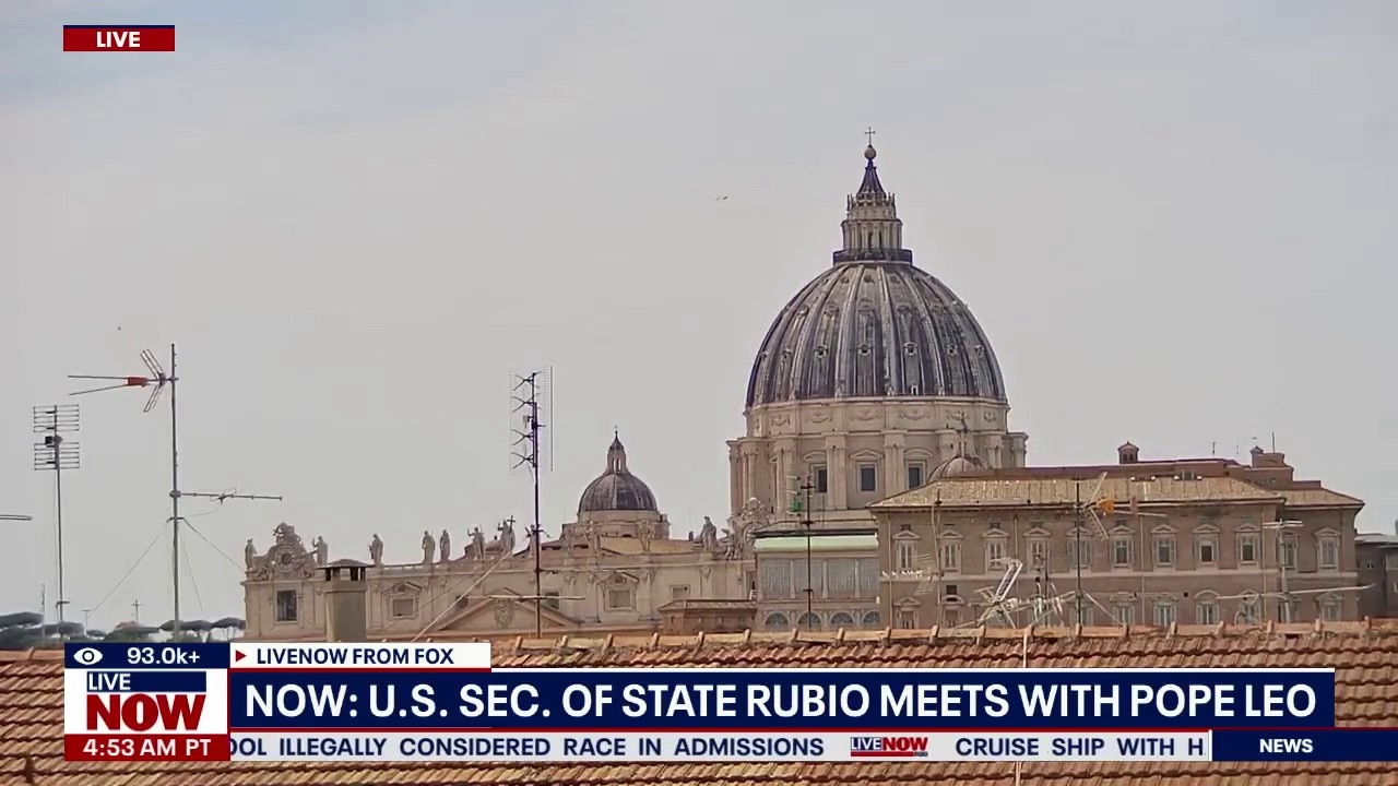Sec. Rubio meets with Pope Leo 