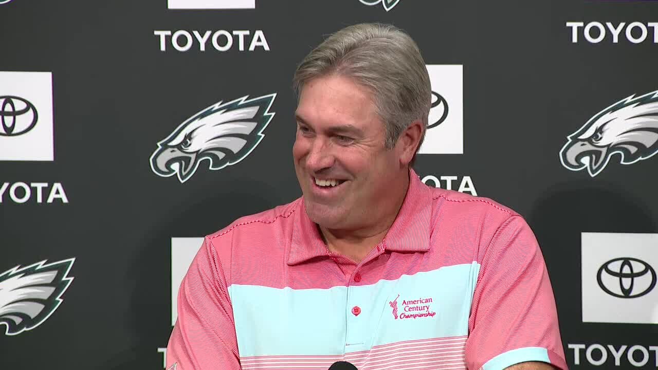 Pederson: Wentz cleared to start Game 3 for Eagles