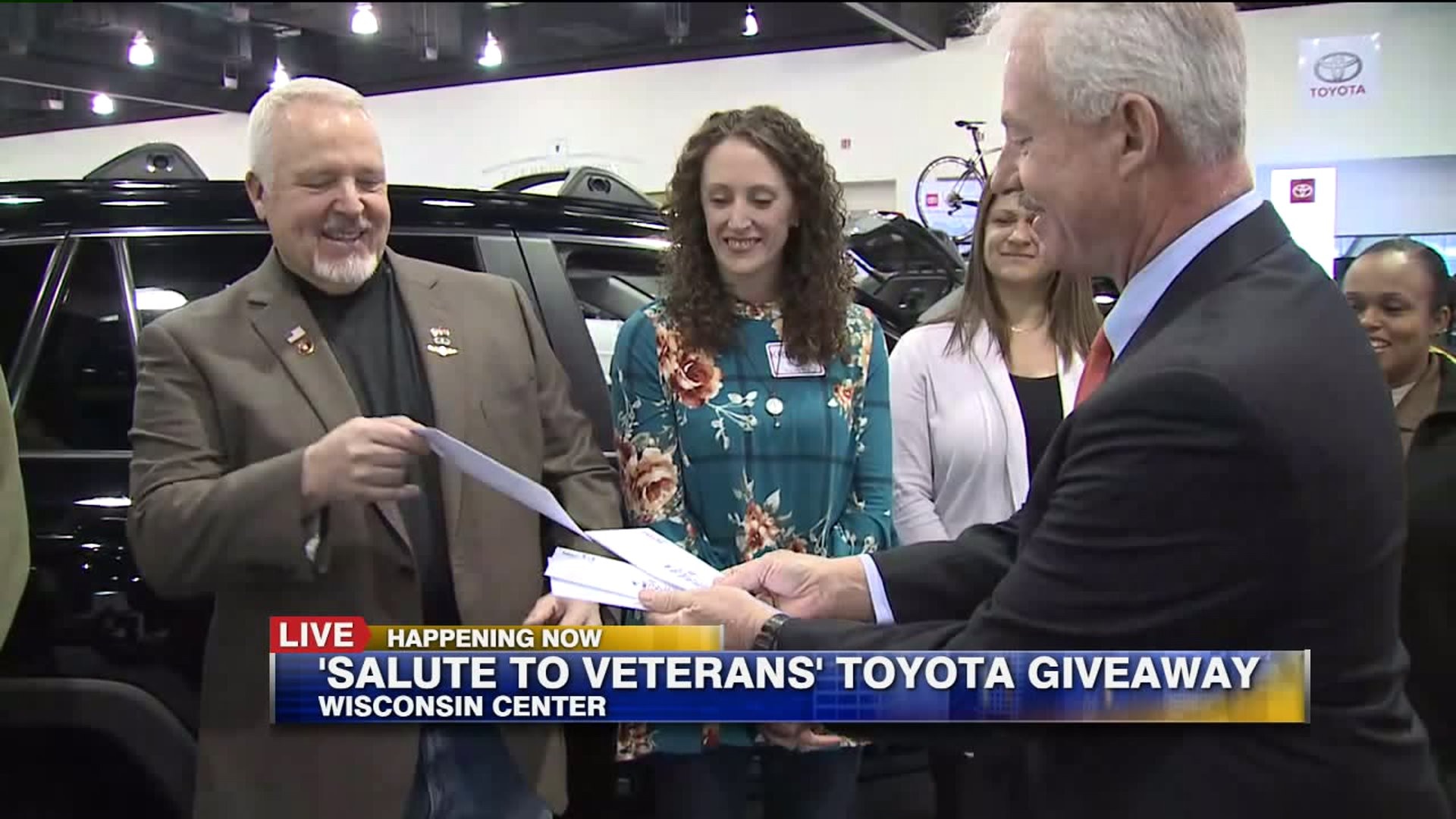 Salute to vets giveaway