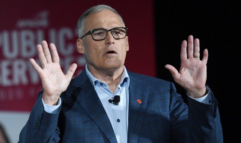 Inslee releases plan to address `white nationalist gun violence`