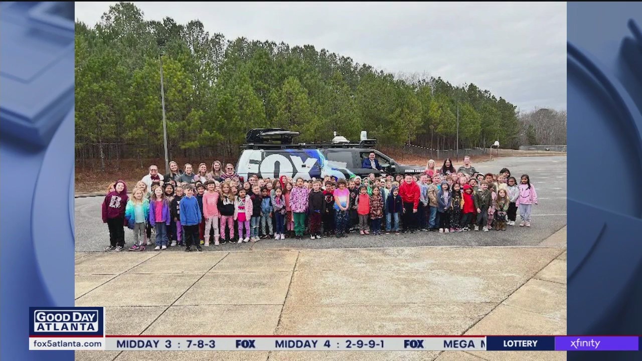 R.M. Moore Elementary School Weather Visit