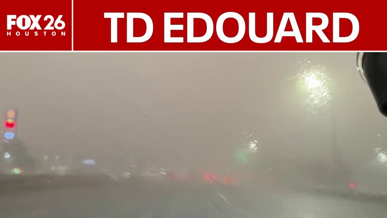 Tropical Depression Edouard brings bad weather Thursday night