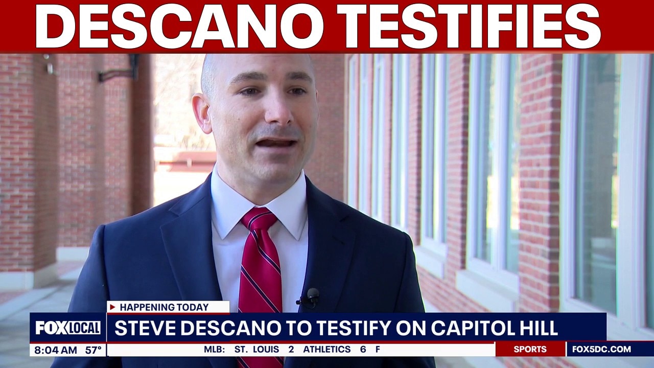 Fairfax County Commonwealth’s Attorney Steve Descano testifies on Capitol Hill