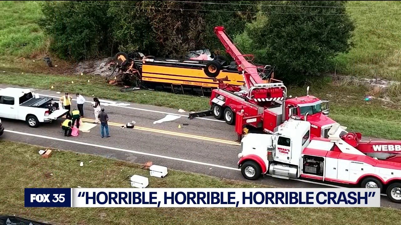 Polk County school bus crash kills 16-year-old student, 26-year-old man