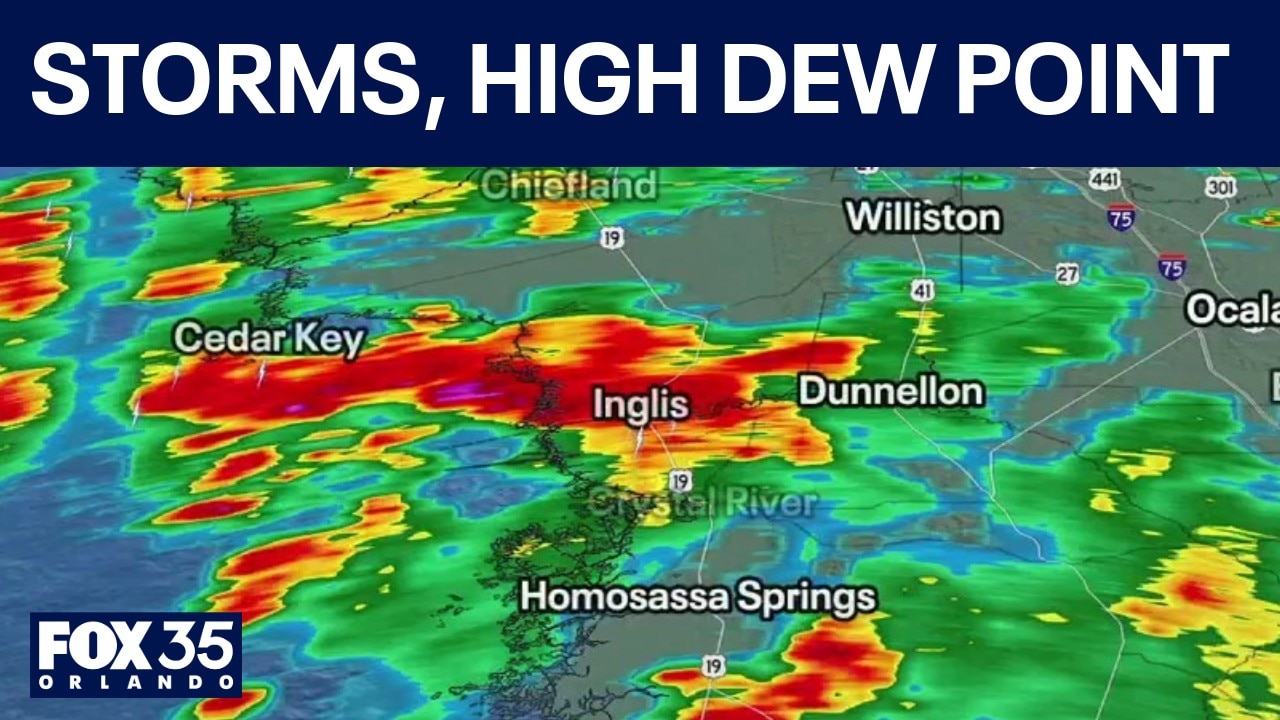 Orlando weather: Storms move east through Central Florida