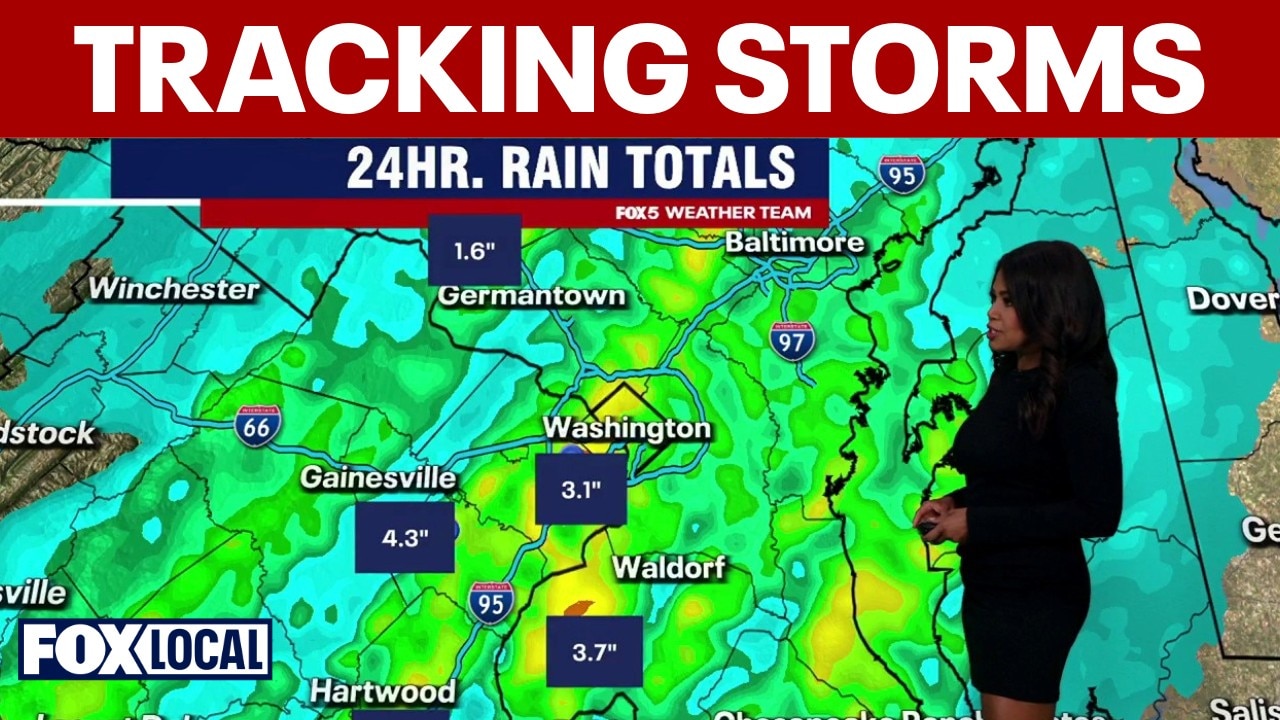 DC weather: Thunderstorms bring flash flood risk to DMV