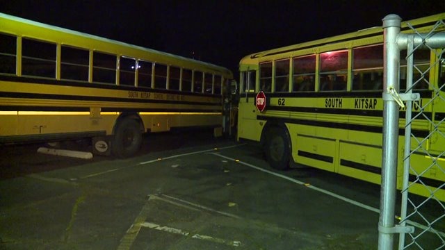 Kitsap County Schools Out Early For Snow