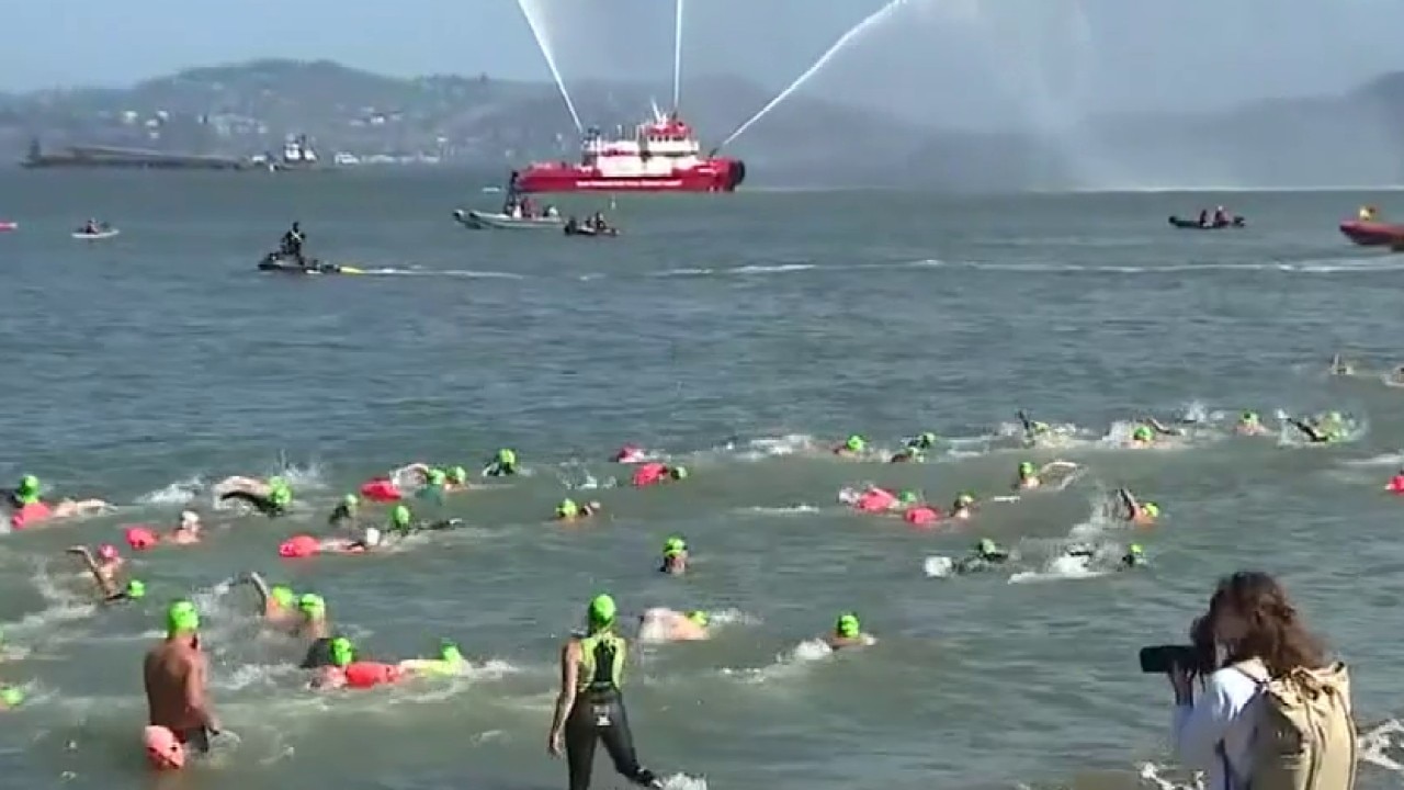 Swim Across America event in San Francisco