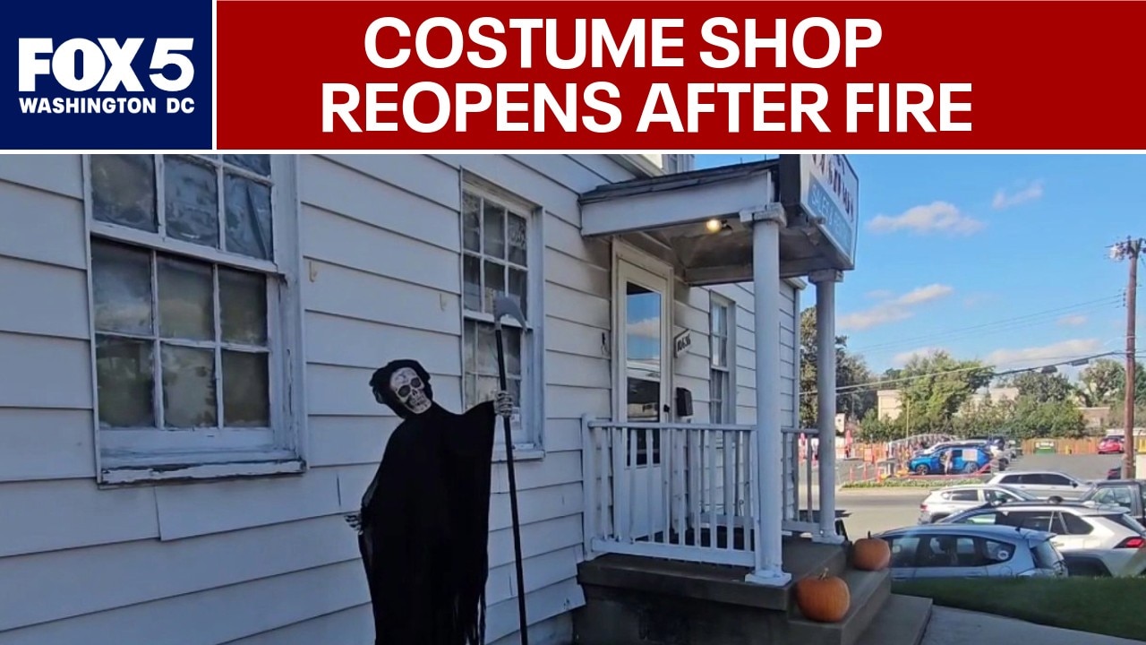 Popular Montgomery County costume shop reopens two years after fire 