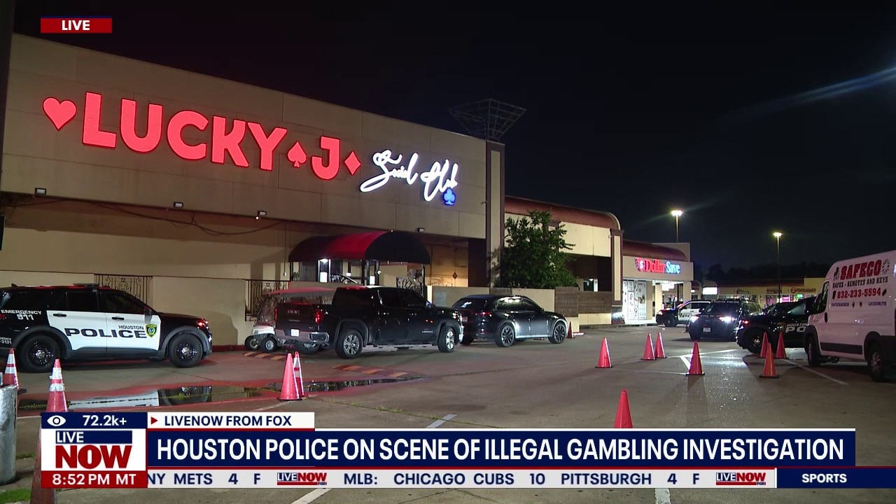 Illegal gambling investigation in Houston, TX